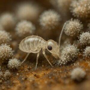 foto del ciclo biologico della ninfa di psocottero