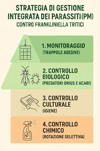 gestione integrata del tripide orientale dei fiori