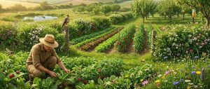 immagine agricoltore e lotta integrata