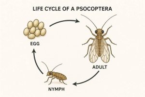 immagine ciclo biologico psocottero