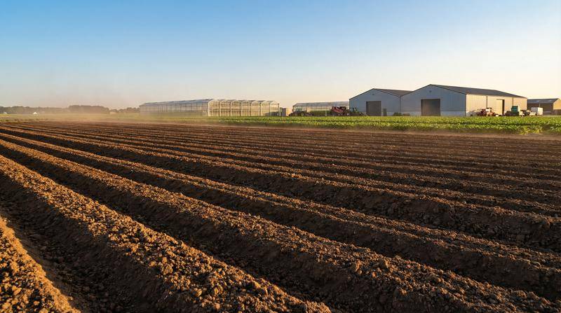 immagine terreno disinfestazione agricola