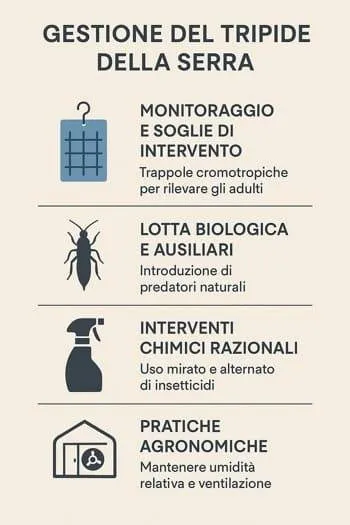 tripide della serra come gestire