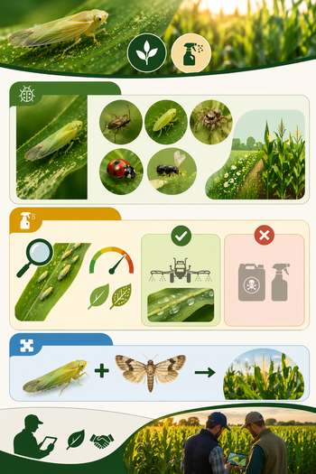 Infografica su insetto parassita del mais