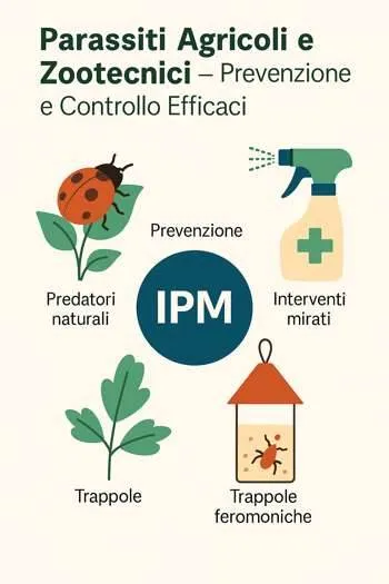 infografica prevenzione parassiti ipm