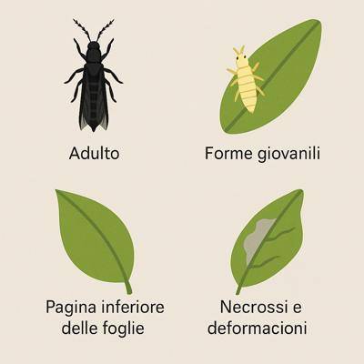infografica tripidi olivo