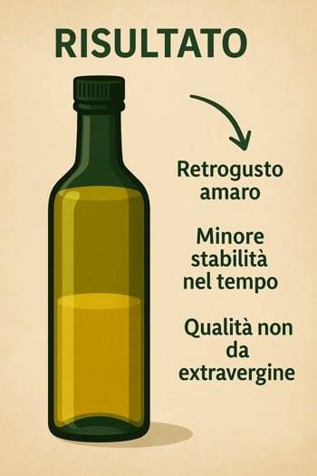 olio amaro causa mosca ulivo